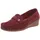 Ital-Design Mokassins Damen Weinrot 38
