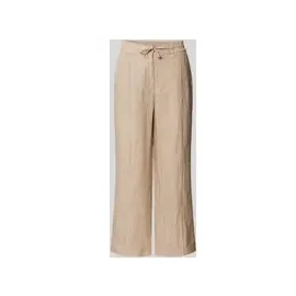 Opus Loose Fit Stoffhose aus reinem Leinen Modell MAIKITO Beige, 40