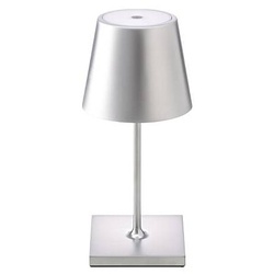 Akku-Tischleuchte Nuindie mini 250mm silberfarben
