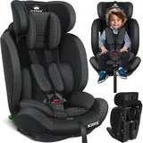 KIDIZ® Autokindersitz Triangle Premium Kindersitz Kinderautositz | Autositz Sitzschale | 9 kg - 36 kg 1-12 Jahre | Gruppe 1/2/3 | universal | zugelassen nach ECE R129/03