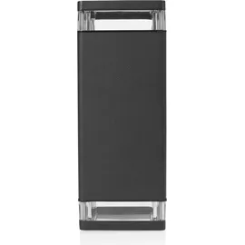 smartwares Außenwandleuchte Aluminium 23,0 cm 2er Set Schwarz