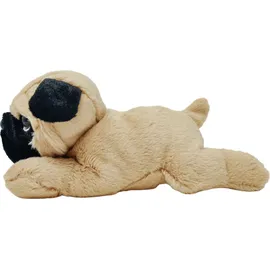 l und b plüsch L&B Mops 23 cm Beige