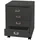 Proregal Rollcontainer HxBxT 55x40x41cm Metall 4 Schubladen Dunkelgrau Schubladenschrank Stahlschrank Aktenschrank