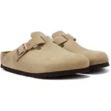 Birkenstock Boston Nubukleder geölt tabacco brown 39