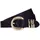 B.belt Gürtel Leder 25mm schwarz 80
