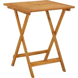 vidaXL 3-tlg. Bistro-Set Grau Poly Rattan und Massivholz