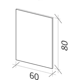 Riho Mirror Framed Spiegel, 205539,
