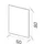 Riho Mirror Framed Spiegel, 205539,