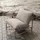 Woood Elvo Gartensessel 82 x 75 x 75 cm beige