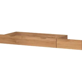 Home Affaire Bettschubkasten HOME AFFAIRE "Gala, Schublade auf Rollen für ausreichend Stauraum unter dem Bett", braun (pacific walnut), B:195cm H:20cm T:72cm, Spanplatte, Schubladen, Bettschubkasten, Ergänzung für die Betten Gala, passend für beide Liegeflächen