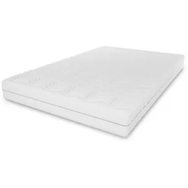 marpur Matratzentopper mit Massageschicht 140 x 200 cm weiß
