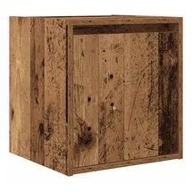 vidaXL Hängenachtschrank Altholz-Optik 38 x 34 x 40 cm Braun