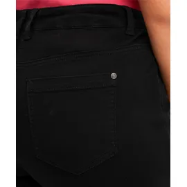 sheego Stretch-Hose Bootcut schwarz 42