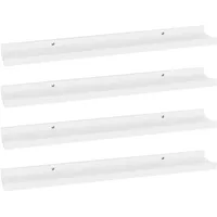vidaXL Wandregal 60 x 9 x 3 cm Weiß