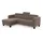 sit&more Ecksofa SIT & MORE "Belluci L-Form", grau (taupe), B:247cm H:85cm T:170cm, Sofas, Ecksofa, inklusive Federkern, wahlweise mit Bettfunktion und Bettkasten