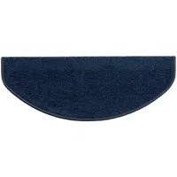 Floordirekt Stufenmatte Dynasty Velours Blau 23,5 x 65 cm