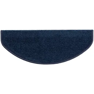 Floordirekt Stufenmatte Dynasty Velours Blau 23,5 x 65 cm