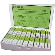 Eska E3522800 Feinsicherung-Sortiment (Ø x L) 5mm x 20mm Träge -T- Inhalt 360 Teile