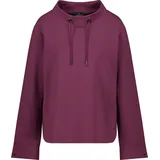 Monari Sweatshirt Stehkragen Rot 36