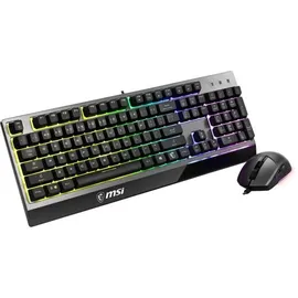 MSI PERIPHERIQUE Gaming Vigor GK30 Combo, S11-04FR601-CLA, Schwarz