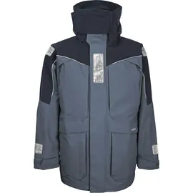 crazy4sailing Stavanger II Ocean Segeljacke Herren Grau S