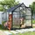 Outsunny Gewächshaus Aluminium Grau HKP 4 mm 4,79 m2