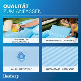 BESTWAY Aufblasbare Sonnenliege