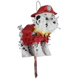 Riethmüller Kostüm Paw Patrol-Piñata Marcus Deko bunt 40x35x17 cm weiß