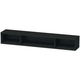Duravit Regalelement L-Cube 80x14cm, Ei sw, 3 Fächer, horizontal