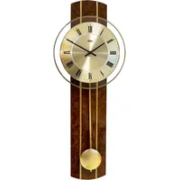 Selva SELVA Funk-Pendelwanduhr Wurzelnuss Grafrath - Gold