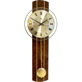 Selva SELVA Funk-Pendelwanduhr Wurzelnuss Grafrath - Gold