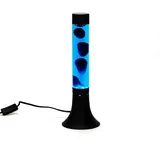 EASYLIGHT Lavalampe Dunkelblau Hellblau 37,5 cm Hoch mit Leuchtmittel Yvonne