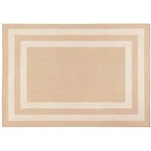 Peyer Syntex Teppich Terrace Bordüre natur-weiss 60 x 110 cm
