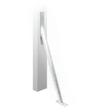Wiltec Sturmanker aus Stahl 650 x 290 mm Silber