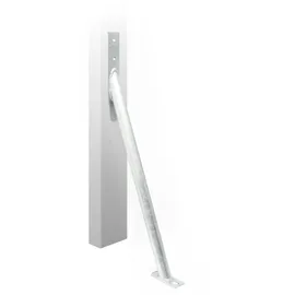 Wiltec Sturmanker aus Stahl 650 x 290 mm Silber