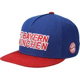 FC Bayern München Snapback Cap Blau Einheitsgröße