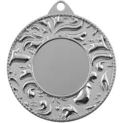 Medaille Livia silberfarben