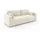 Home Affaire 3-Sitzer HOME AFFAIRE "Stevinson Schlafsofa mit Bettkasten, Maße B/H/T: 229/87/97 cm", beige (creme), B:229cm H:87cm T:97cm, 100% Polyester, Sofas, mit Wellenunterfederung, 2 Rückenkissen und 2 Zierkissen