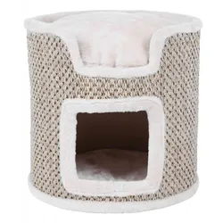 TRIXIE Kratzbaum Cat Tower Ria 37cm lichtgrau/natur