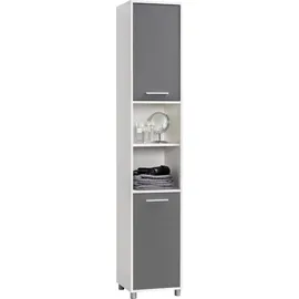 Procontour Betty Hochschrank 35 x 192 x 34 cm Grau