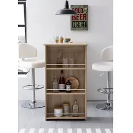 Wohnling Stehtisch braun 120,0 x 60,0 x 107,0 cm