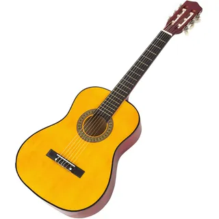 RockJam Musik Alley klassische akustische Gitarre Kinder Gitarre & Junior-Gitarre, natur, 30.0, MA34-N