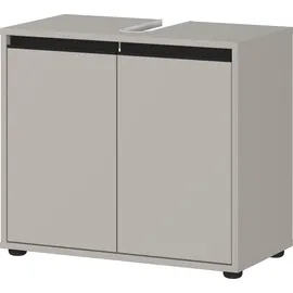 Germania Waschbeckenunterschrank Lemont 63 x 55 x 34 cm Grau