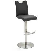 MCA Furniture Barhocker ALESI 42 x 91 x 51 cm Schwarz
