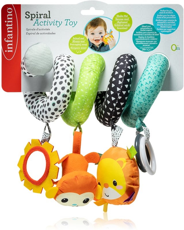 Infantino Hanging Toy kontrastierendes Hängespielzeug 1 St.