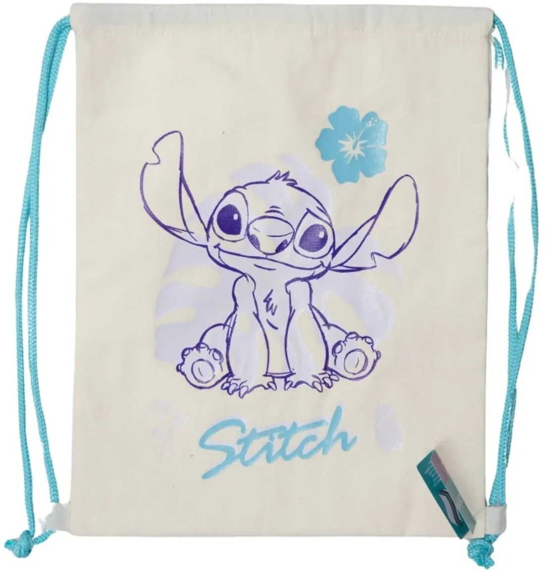 Disney Stitch Kordelzug-Rucksack – Geräumig, stilvoll & ideal