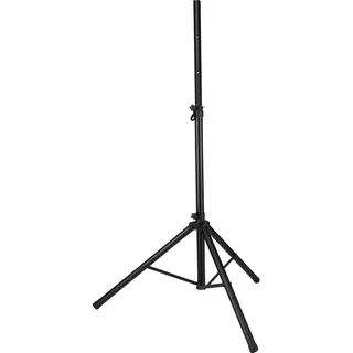 Pronomic SPS-1S Boxenstativ Stahl - Boxenständer mit Stabiler extra breiter Dreibein-Konstruktion - Höhe 120-193 cm - Stativ auch als Dartstativ oder Fotostativ verwendbar
