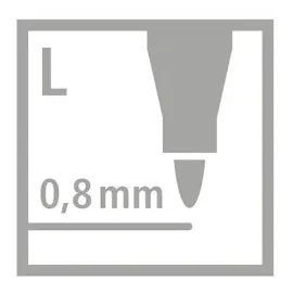 Stabilo GREENpoint schwarz