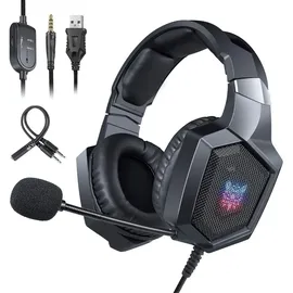 ONIKUMA K8, RGB Gaming-Kopfhörer Schwarz