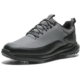 FootJoy Herren Tour Rival Golfschuh, Anthrazit, Schwarz, 42 EU